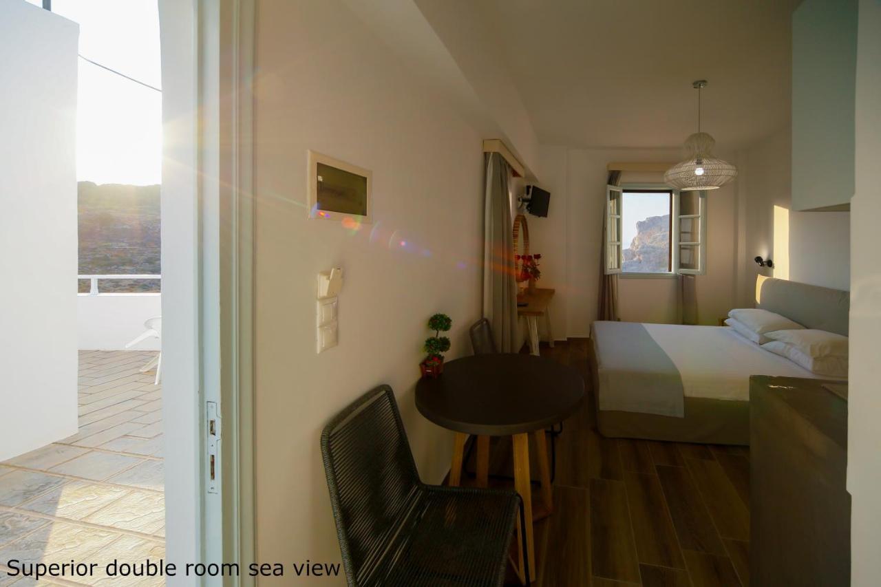 St. Paul'S Bay View Suites Линдос Экстерьер фото