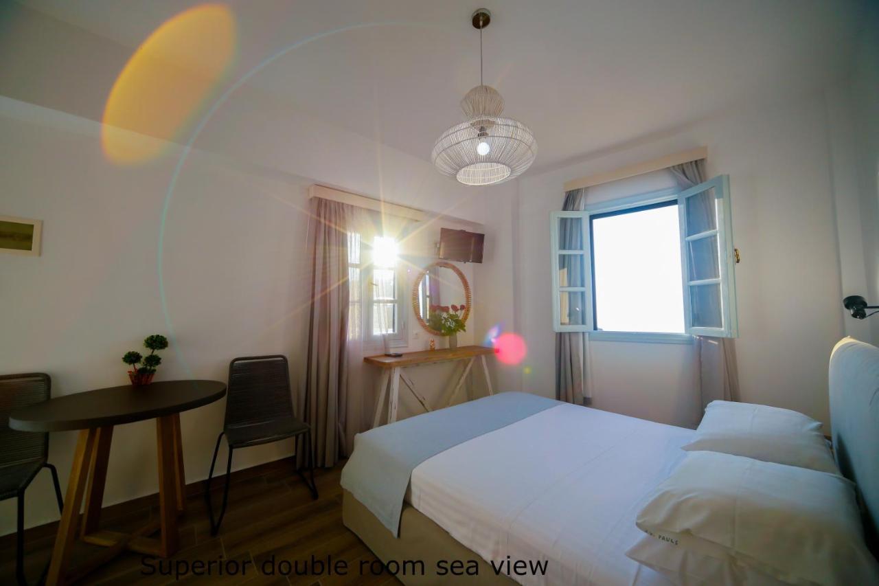 St. Paul'S Bay View Suites Линдос Экстерьер фото
