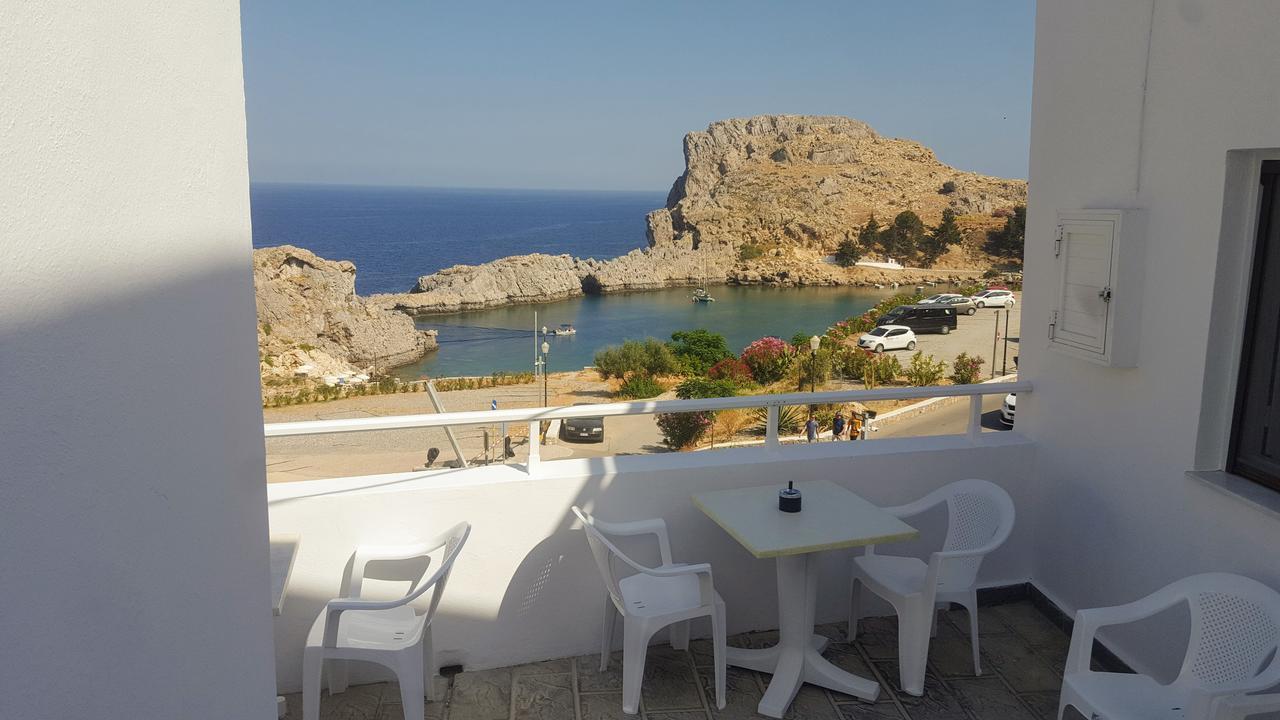 St. Paul'S Bay View Suites Линдос Экстерьер фото