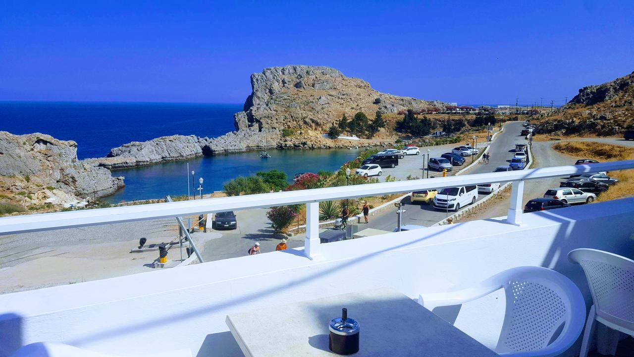 St. Paul'S Bay View Suites Линдос Экстерьер фото