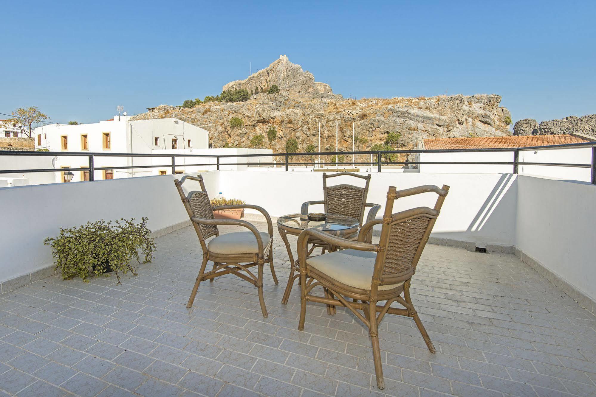 St. Paul'S Bay View Suites Линдос Экстерьер фото