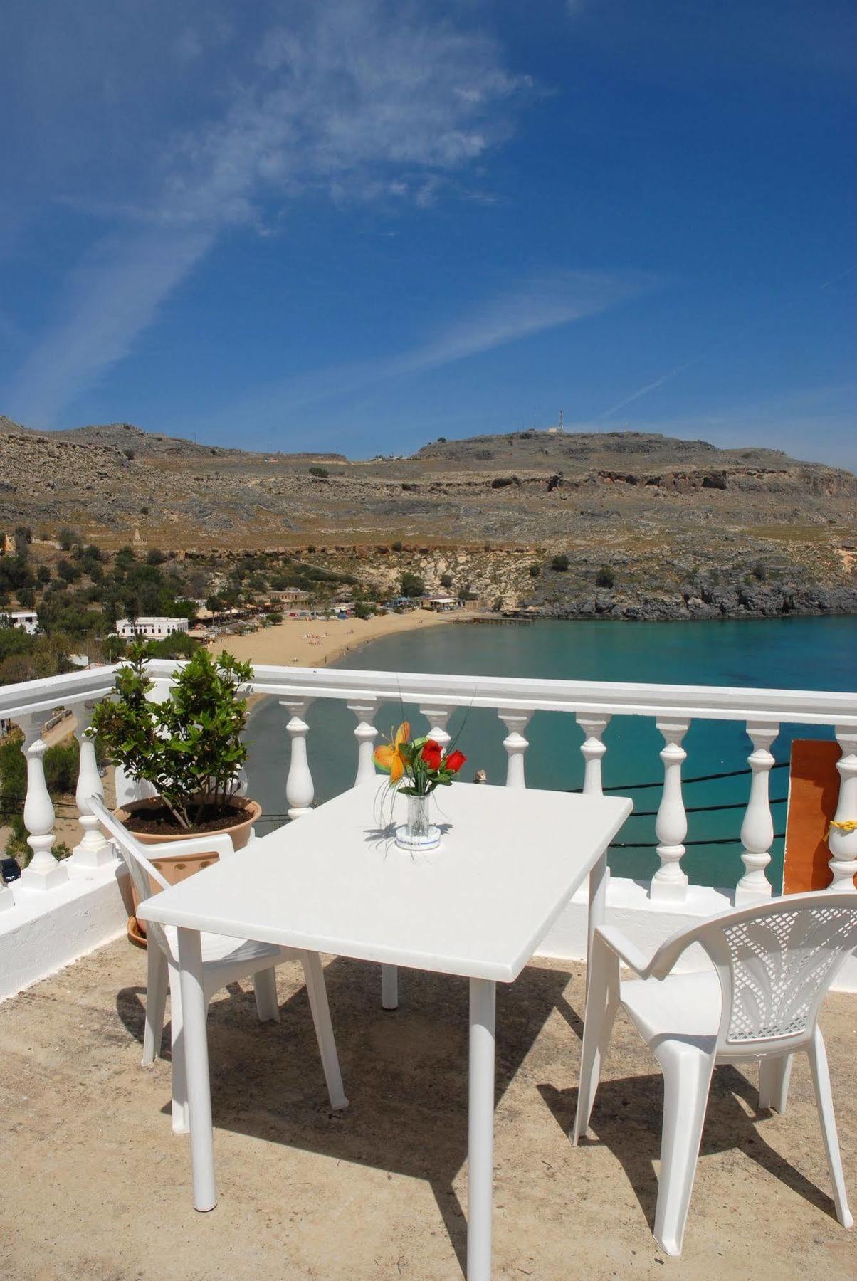 St. Paul'S Bay View Suites Линдос Экстерьер фото