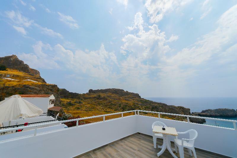 St. Paul'S Bay View Suites Линдос Экстерьер фото