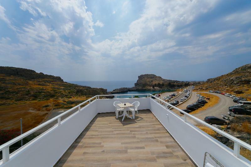 St. Paul'S Bay View Suites Линдос Экстерьер фото